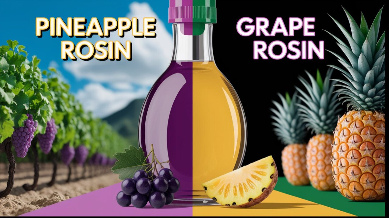 Enjoy Hemp's Pineapple & Grape Rosin Syrup (JK Distro Find!): Taste the Rainbow & Get Lifted! 🌈🍇🍍