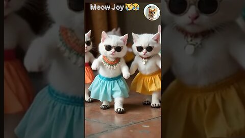 Watch These Adorable AI Cats Step Dance to Joy!
