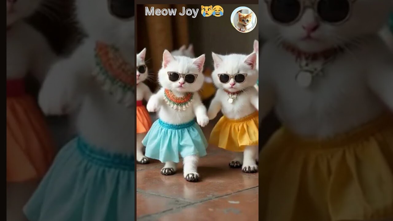 Watch These Adorable AI Cats Step Dance to Joy!