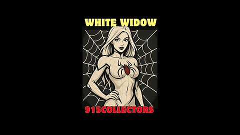 🕷️🔥 LIMITED DROP ALERT 🔥🕷️ Only 300 exist. This is no. 34. White Widow 1 Variant