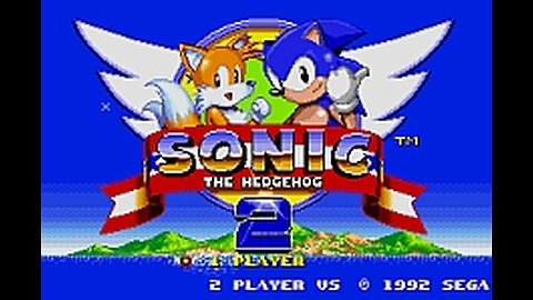 Sonic The Hedgehog 2 sega.