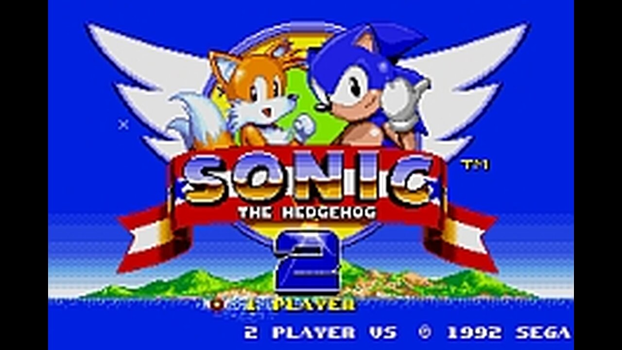 Sonic The Hedgehog 2 sega.