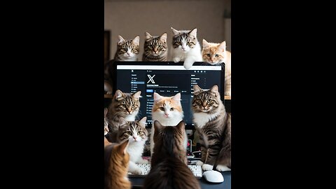 😻 Cats have INVADED the X platform 😻