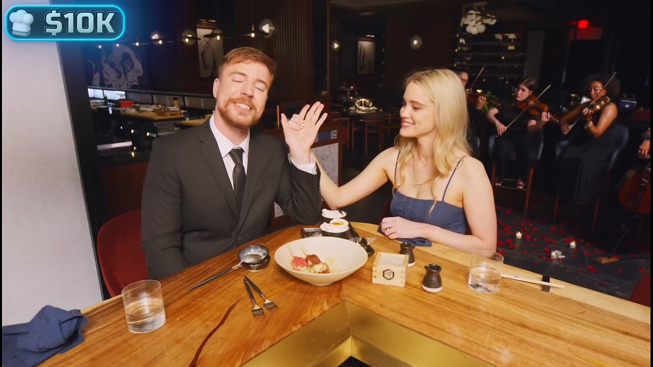 10k Date mrbeast and her fiance