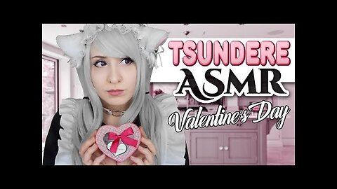 Cosplay ASMR - TSUNDERE Cat-Maid is YOUR Valentine!