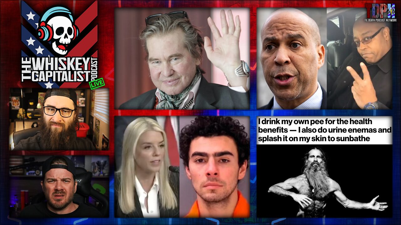 RIP Val Kilmer/Death Penalty For Luigi?/A Dude Doing Urine Enemas? | 4.2.25