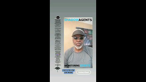 ▪︎SHADOW AGENTS MONITORING SPIRITS▪︎