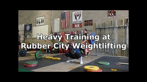 Heavy Training Session at Rubber City Weightlifting
