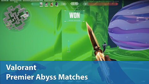 Premier Abyss Matches | Competitive 0W-0L-1D | Premier 1W-1L | Valorant