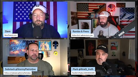 Joe Rambo & Dave w/ Stormy Patriot Joe, Mark Messina: Situation Update! - 7/05/25