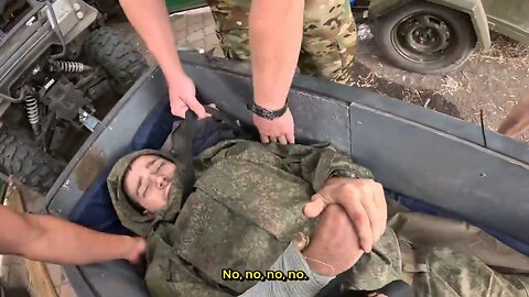 Typical high stakes Russian frontline medevac mission