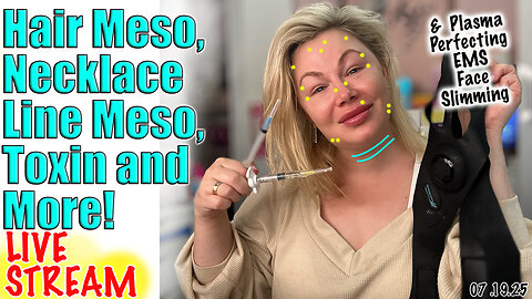 Live Hair Meso, ELaxen PN Necklace LIne Cannula Meso, Toxin Touch up and MOre! Code Jessica10 Saves
