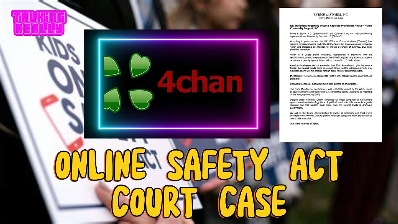 Americans push back on the Online Safety Act following £20k fines