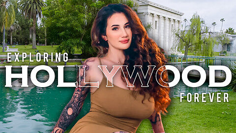 Hollywood’s Most Hauntingly Beautiful Cemetery | Where Legends Rest Forever 🕊🌴
