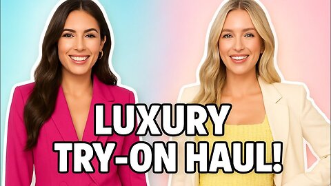 Luxury Try On Haul | Chic,Bold & Main Character Vibes