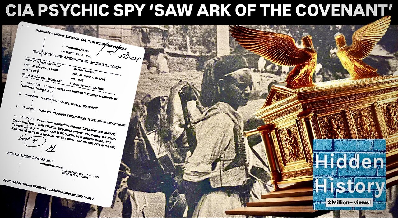 Declassified CIA ‘remote viewing’ documents point to confirmed existence of the Ark of the Covenant