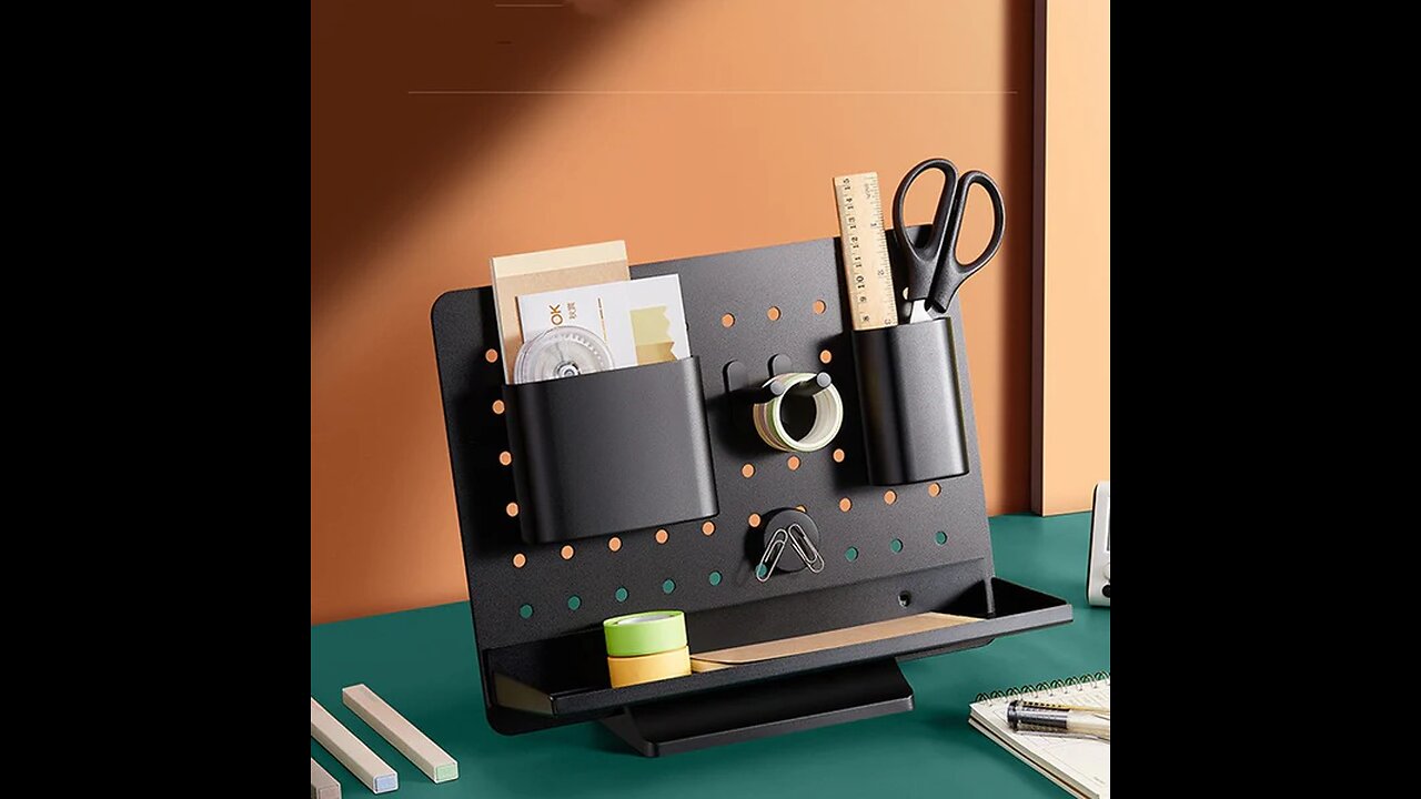 Ultra-thin Vertical Desktop Storage Rack, with Minimalist Design, Free Combination, Vertical Storage