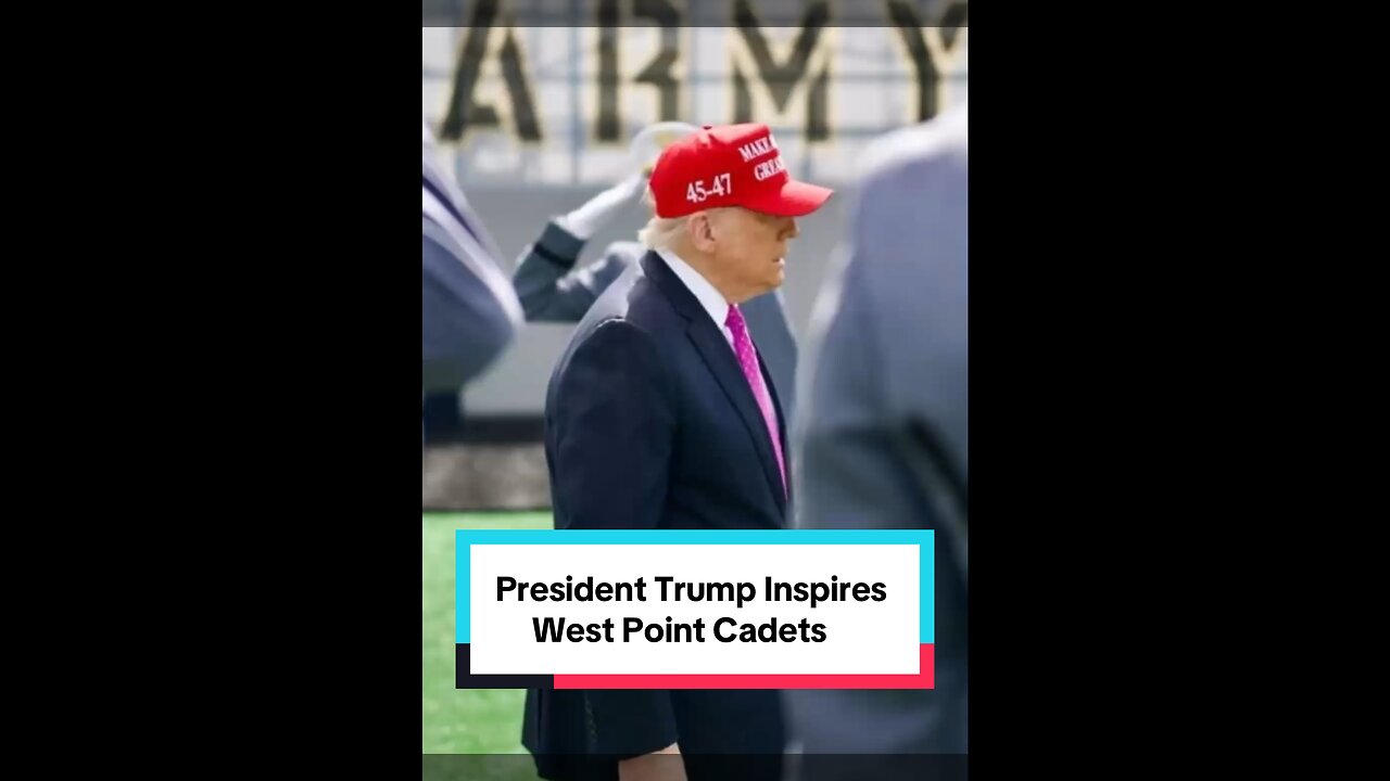 President Trump Inspires West Point Cadets