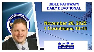 Bible Pathways Daily Devotional Nov 26, 2025