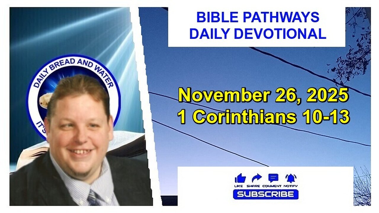 Bible Pathways Daily Devotional Nov 26, 2025