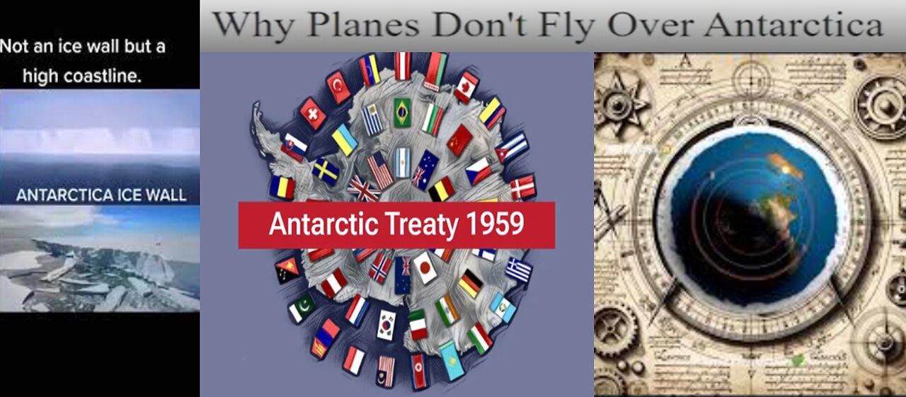 ANTARCTICA IS THE KEY TO PROVE FLAT EARTH