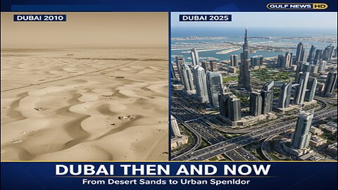 Dubai's wealth for you (no need to fly) - Dubai then and now