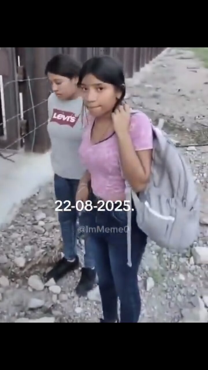 HUMAN TRAFFICKER INVADES BORDER👭🚧🚷📸TRAFFICKING ILLEGALS🛤️🚶🏻🚧👨‍👩‍👧‍👦💫