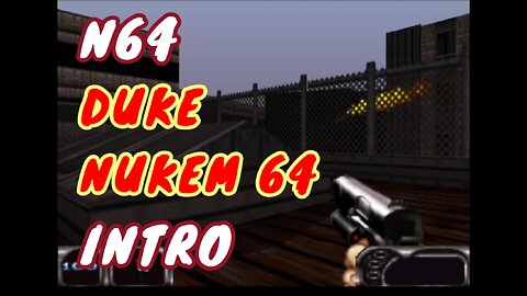 N64 Intro - Duke Nukem 64 Alien Assault Cinematic
