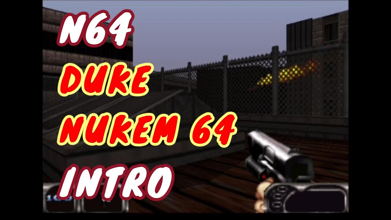 N64 Intro - Duke Nukem 64 Alien Assault Cinematic