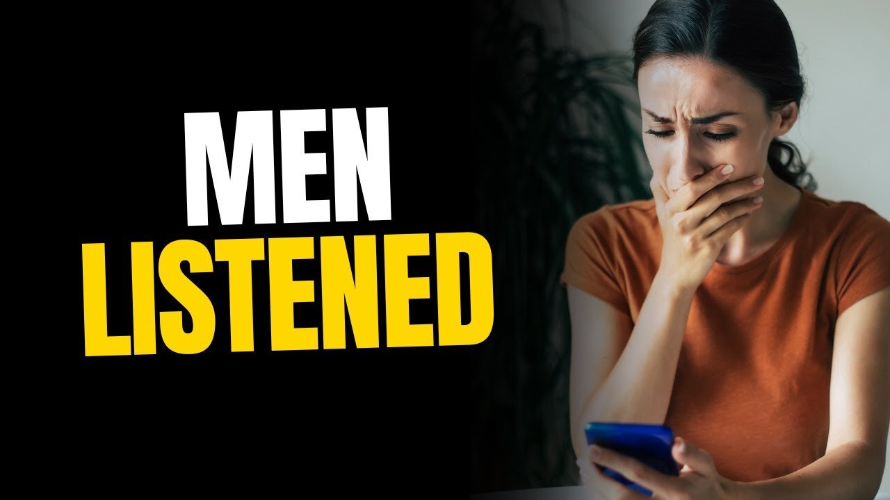 Men Listened—And Now Women Are Upset