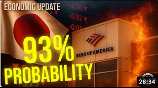 Japan Just Triggered the Global Meltdown while BoA is Warning of a 93% Recession Probability - Dr. Kirk Elliott