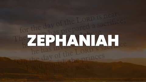 Picture of Pride (Zephaniah 3:1-7)
