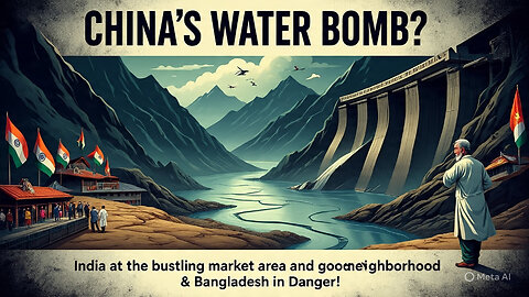 China's Mega Dam Sparks Global Alarm: A 'Water Bomb' for India & Bangladesh