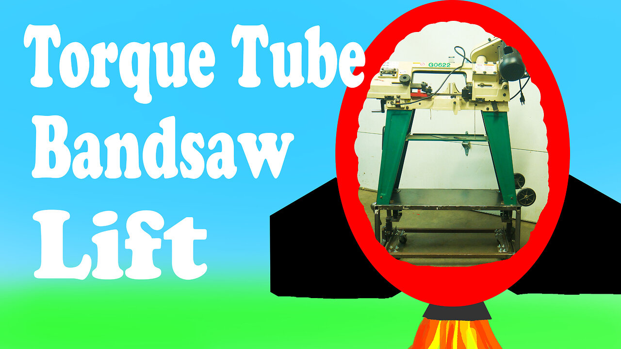 Torque Tube Lift Bandsaw Stand