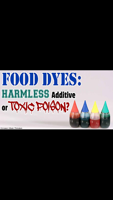 THE MULTI PRONGED ATTACK ☭ OF FOOD DYES ['GENERALLY RECOGNIZED AS SAFE' IS A RACKET❗]