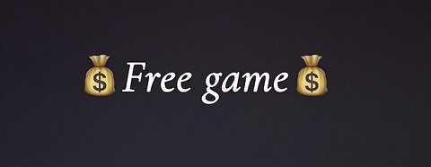 Free Game For You Guys