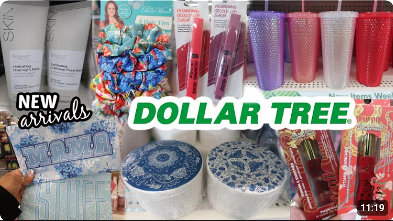 DOLLAR TREE * NEW FINDS!! MAKEUP & MORE