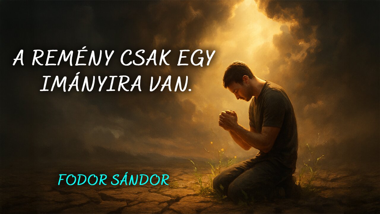 Aki imádkozik, újra életre kel | Fodor Sándor