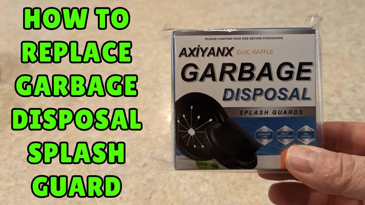 How To Replace Garbage Disposal Splash Guard