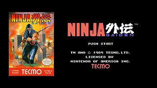 Ninja Gaiden (NES - 1989) playthrough