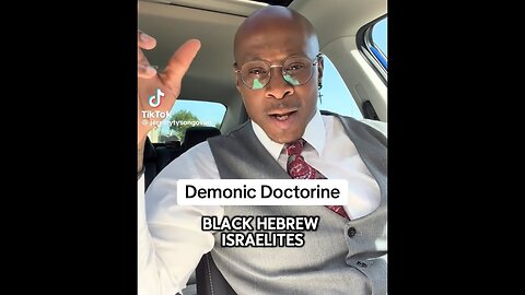 RE DEMONIC DOCTRINE- HEBREW ISRAELITES #gms