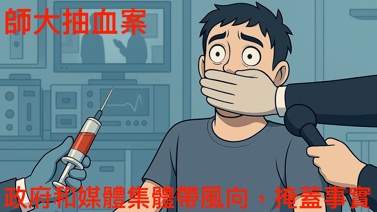 師大抽血案：大學生淪為人體實驗白老鼠，被狂抽200管血，政府和媒體居然集體掩蓋真相