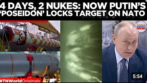 PRESIDENT PUTIN UNLEASHES POSEIDON: Russia’s Doomsday Drone Shocks NATO