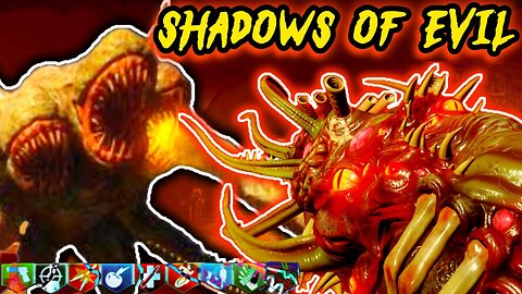 BO3 ZOMBIES "SHADOWS OF EVIL" ROUND 100 LAST ROUND