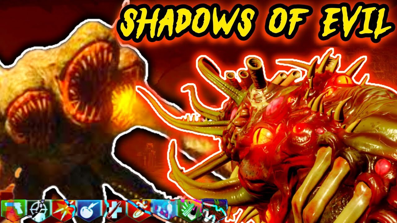 BO3 ZOMBIES "SHADOWS OF EVIL" ROUND 100 LAST ROUND
