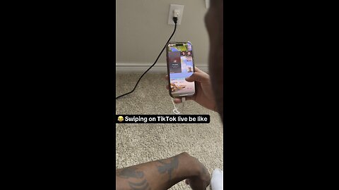 Swiping On TikTok Live Be Like 😂😂😂