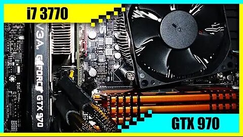 🔥 Budget Beast! Intel i7 3770 + GTX 970 (4GB) Gaming PC Build | Low Cost High Performance 💻🎮