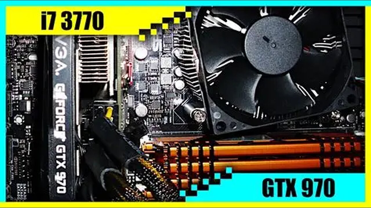 🔥 Budget Beast! Intel i7 3770 + GTX 970 (4GB) Gaming PC Build | Low Cost High Performance 💻🎮