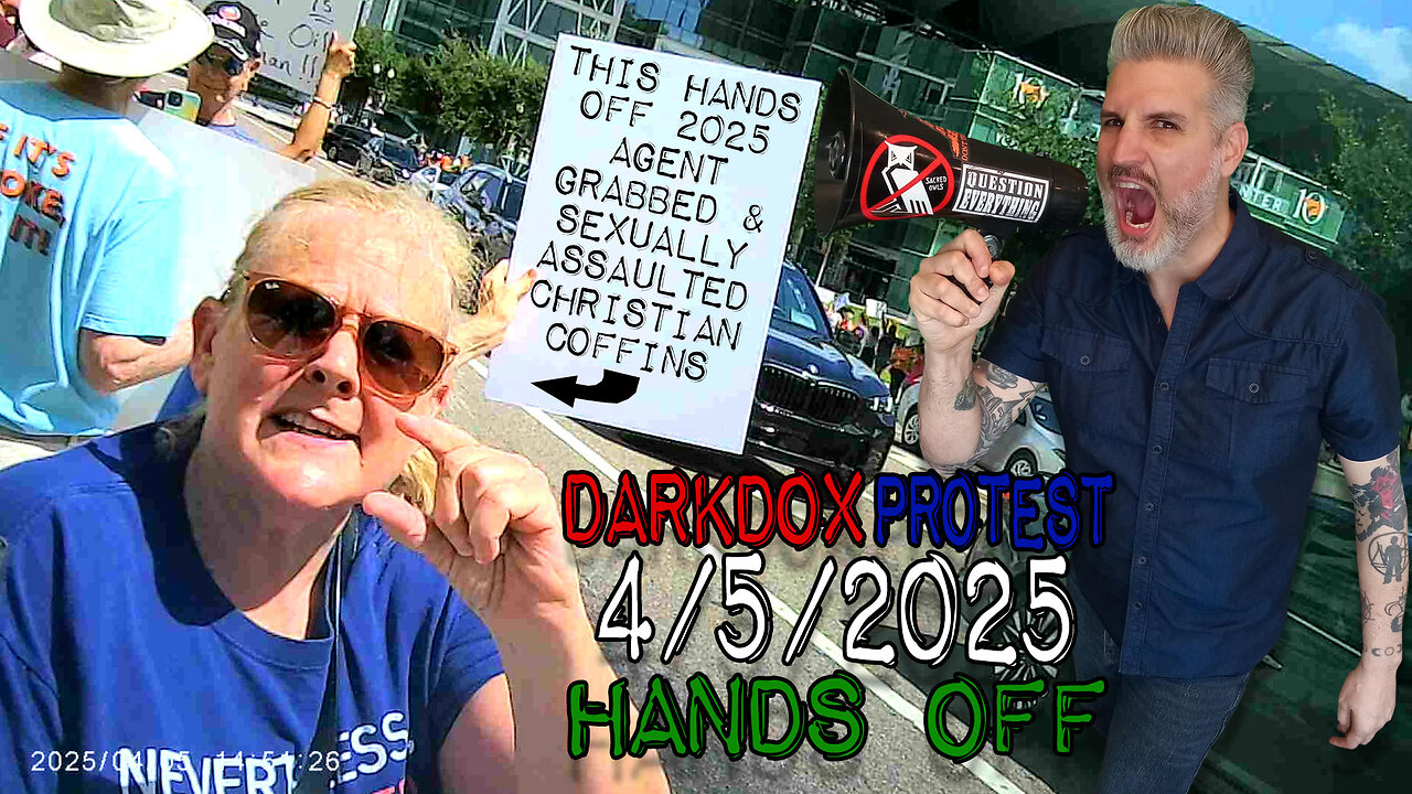 HANDSOFF PROTESTOR SEXUALLY ASSAULTS CHRISTIAN COFFINS