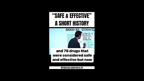 Safe And Effective A Short History
